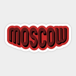 Moscow Sticker